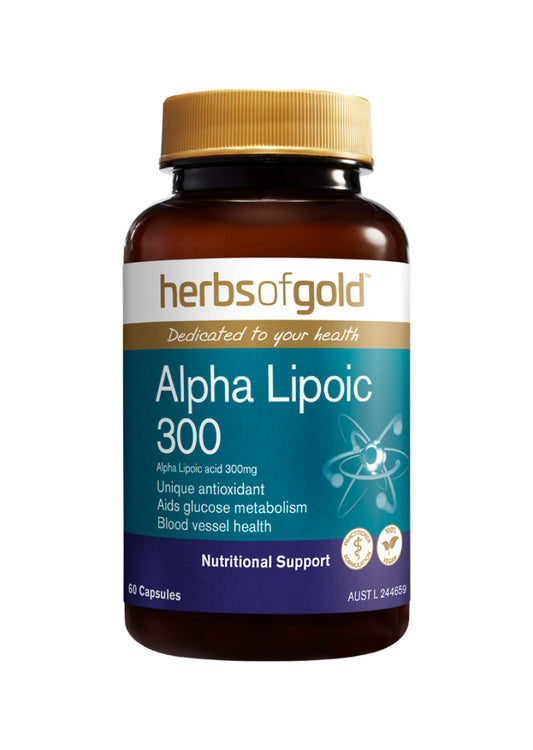 Herbs Of Gold Alpha Lipoic 300 60c