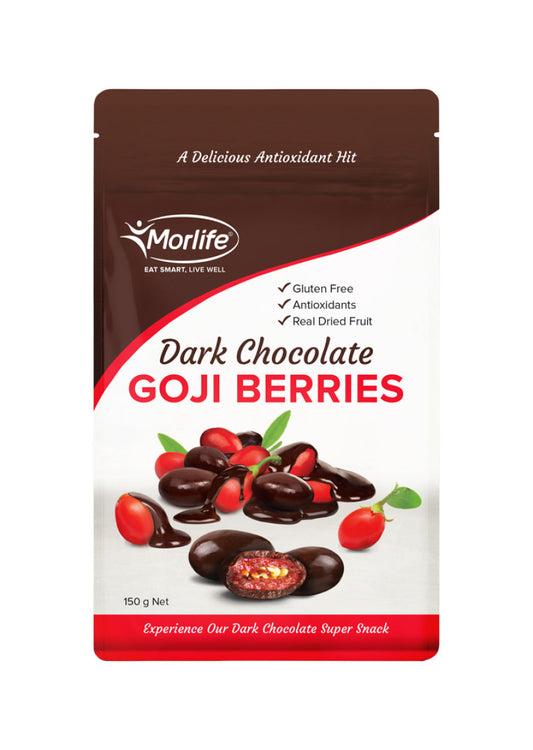 Morlife Dark Chocolate Goji Berries 150g