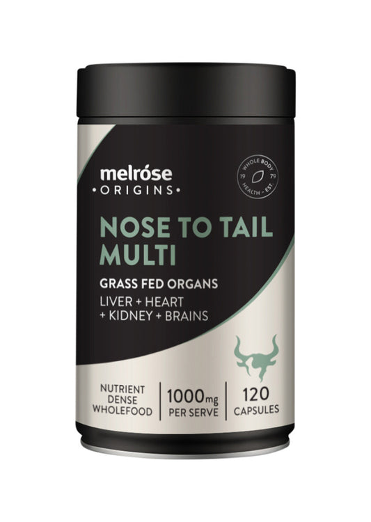 Melrose Nose To Tail Multi (Grass Fed Organs) 120c