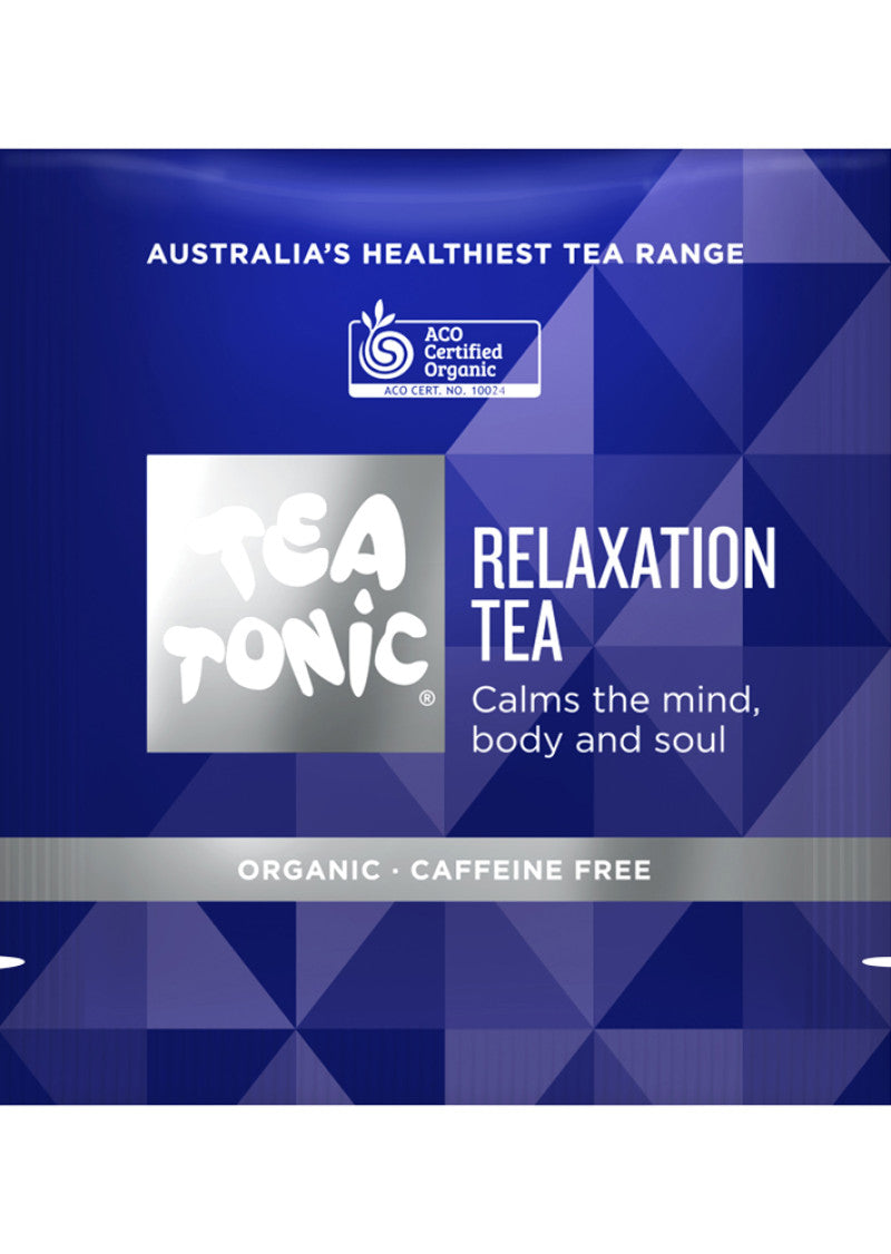 Tea Tonic Organic Relaxation Tea x 20 Tea Bags