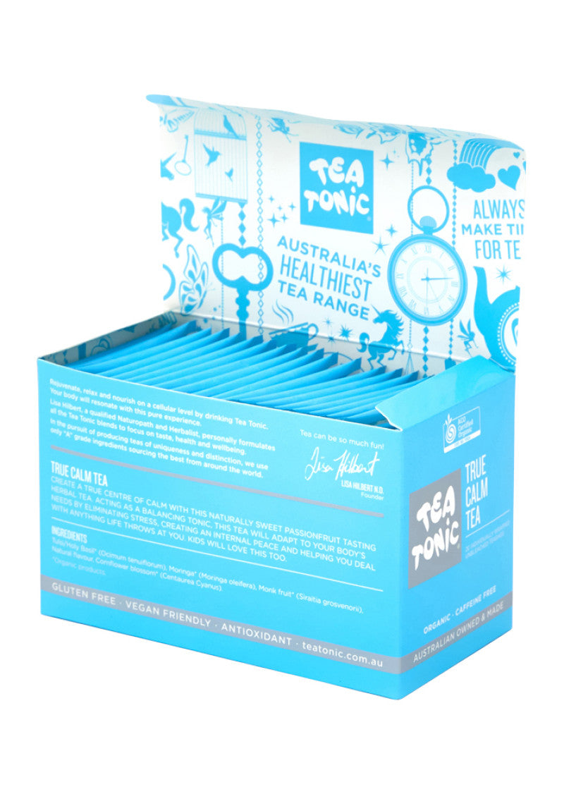 Tea Tonic Organic True Calm Tea x 20 Tea Bags