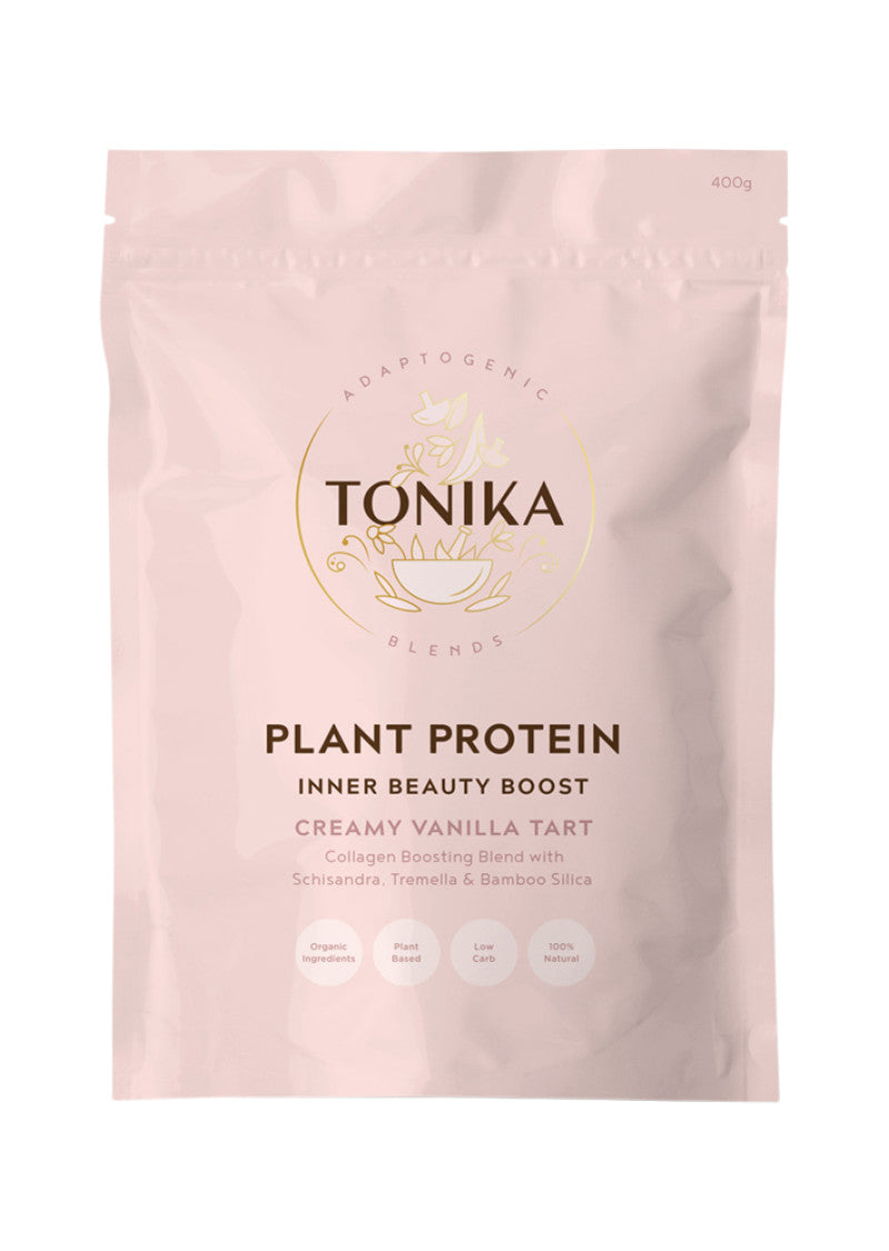 Tonika Plant Protein Creamy Vanilla Tart 400g