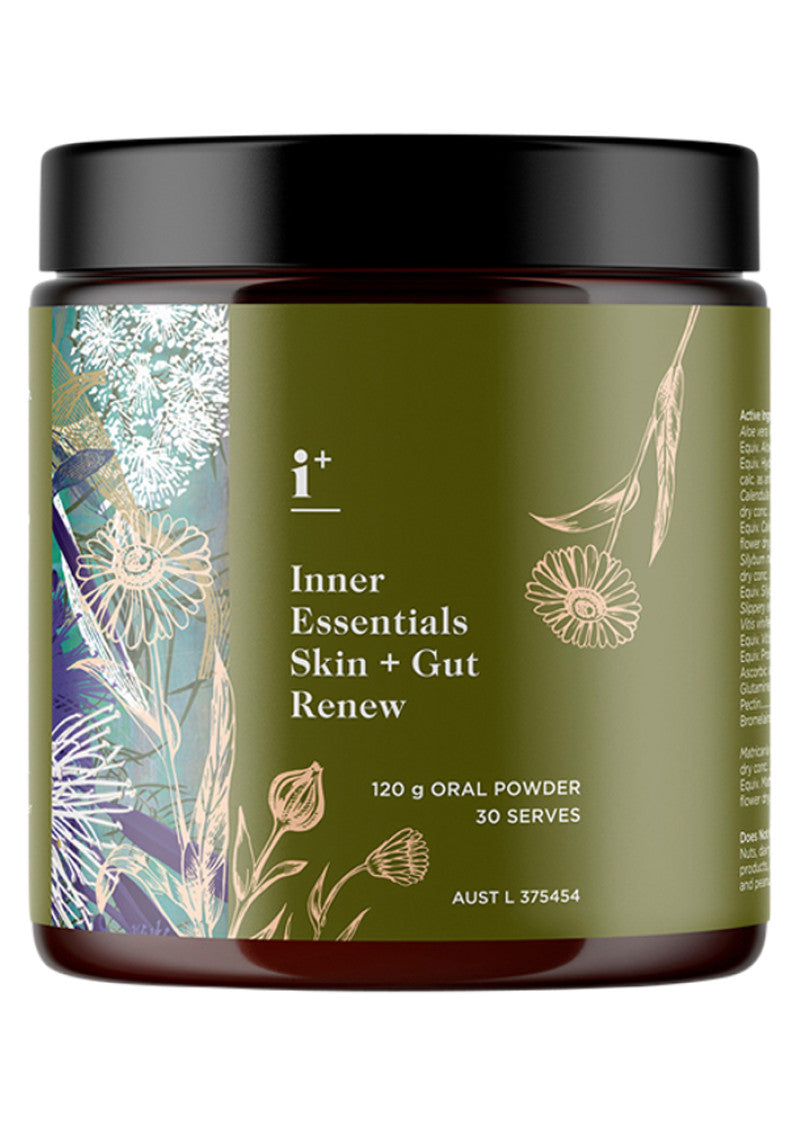 Edible Beauty Aus Inner Essentials Skin+gut Renew 120g