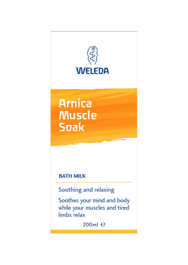 Weleda Bath Milk Arnica Muscle Soak 200ml