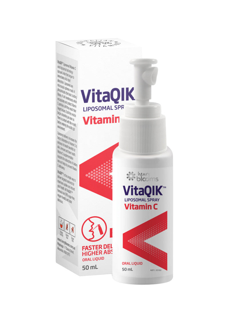 H.Blooms VitaQIK Liposomal Spray Vitamin C 50ml