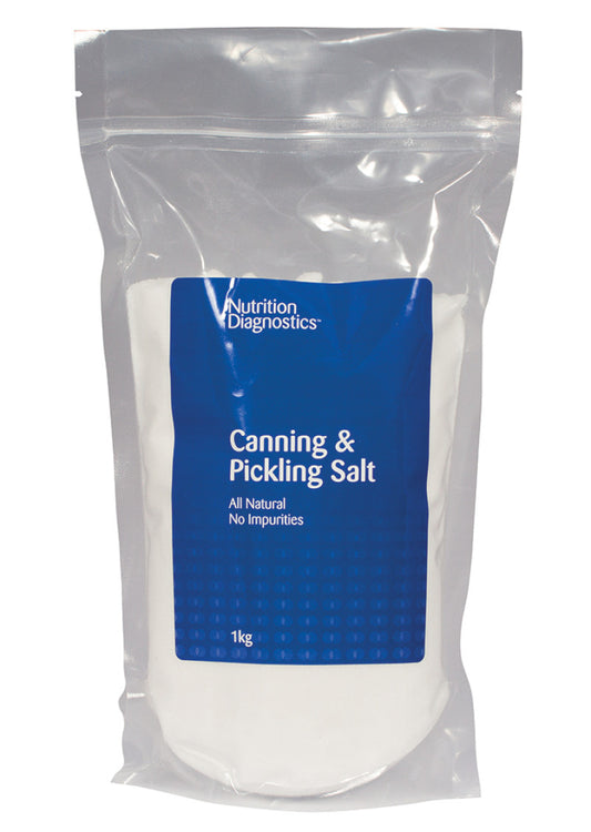 Nutrition Diagnostics Canning and Pickling Salt 1kg