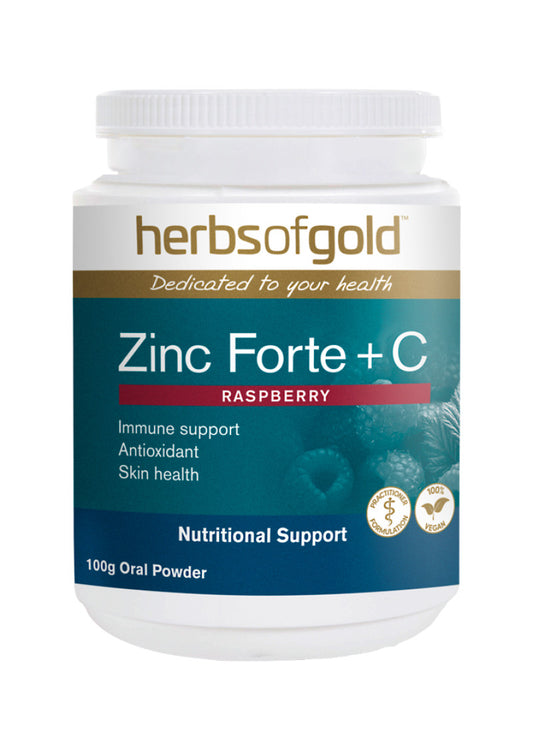 Herbs Of Gold Zinc Forte Plus C 100g