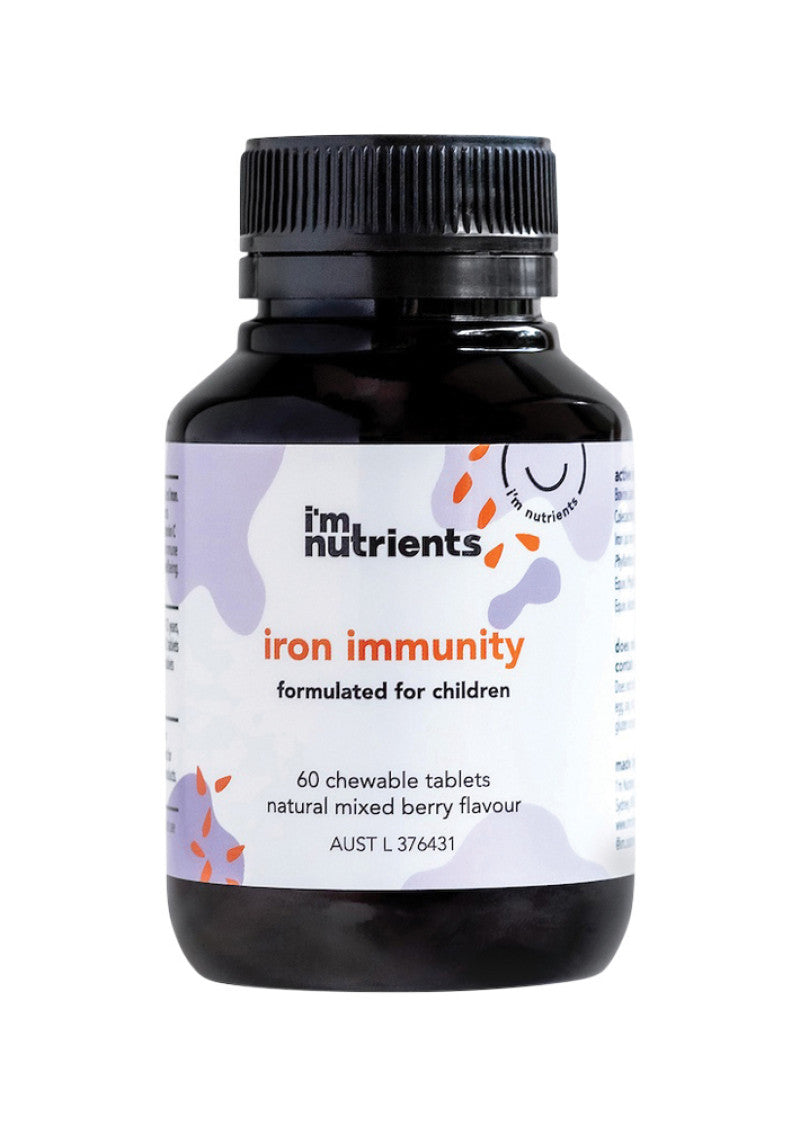 I'm Nutrients Iron Immunity Chewable 60t