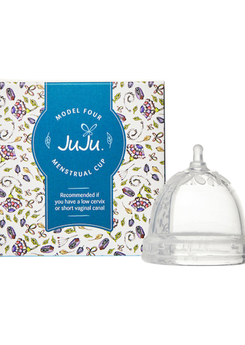 Juju Menstrual Cup Model Four Clear