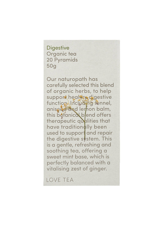 Love Tea Organic Digestive x 20 Pyramids