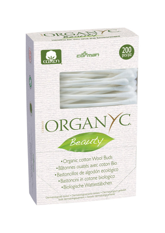 Organyc Beauty Organic Cotton Wool Buds X 200