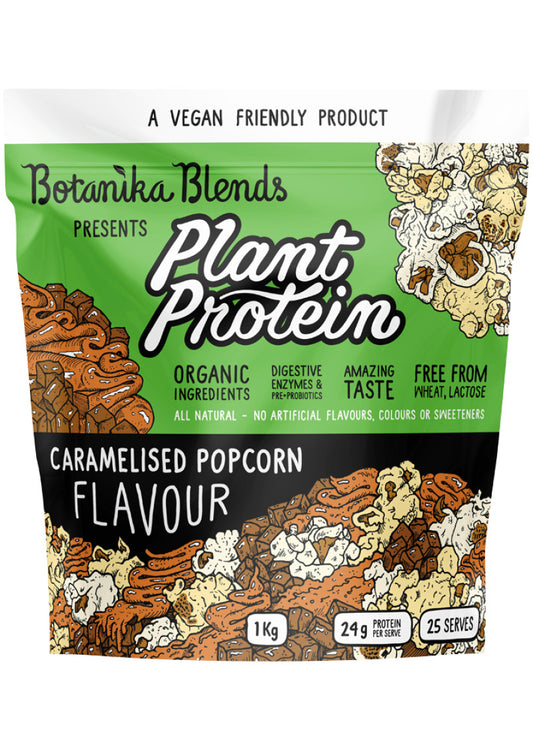 Botanika Blends Plant Protein Caramelised Popcorn 1kg