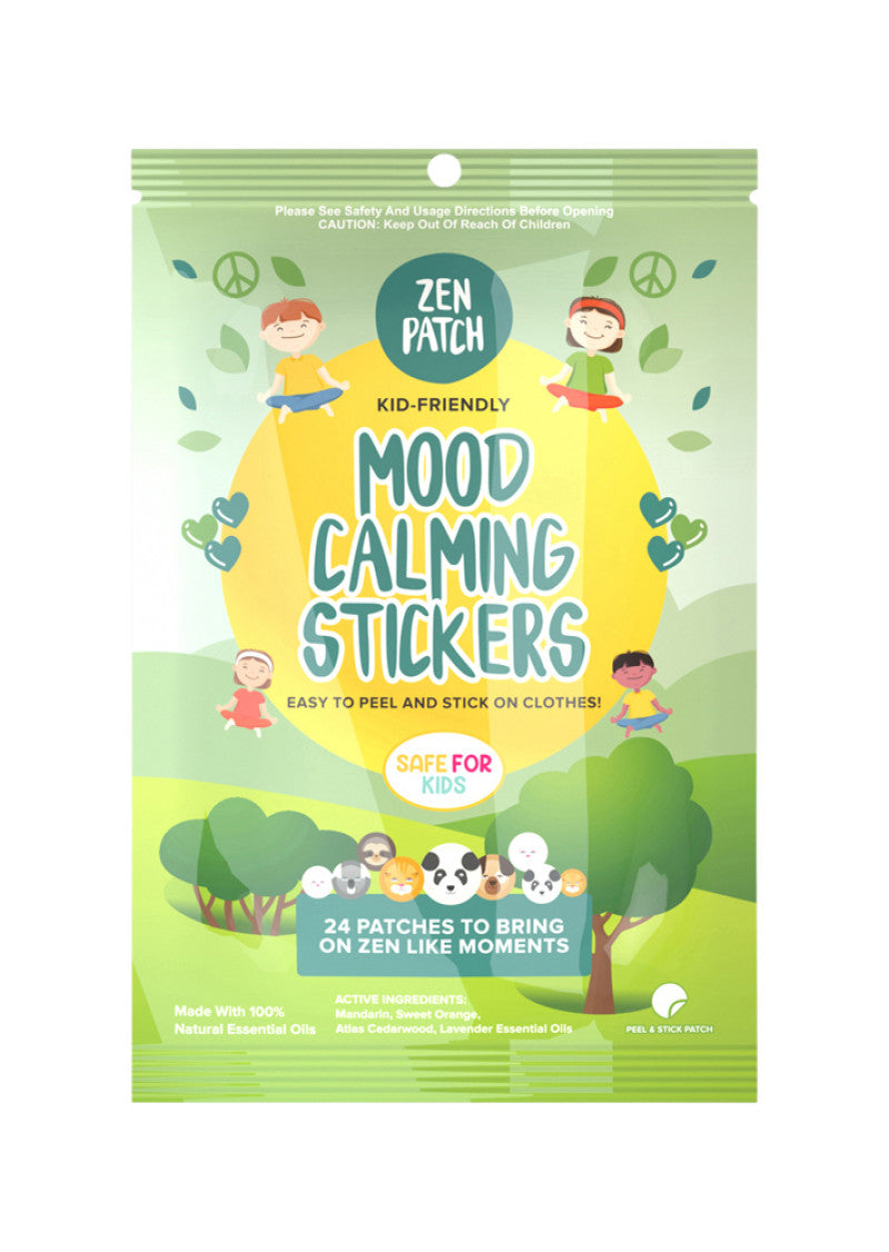 NATPAT Org Zen Stickers x 24 Pack