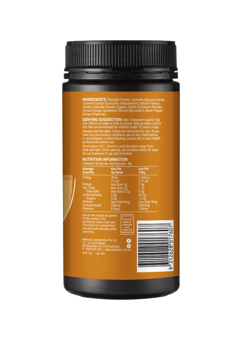 Melrose Turmeric Superblend 120g