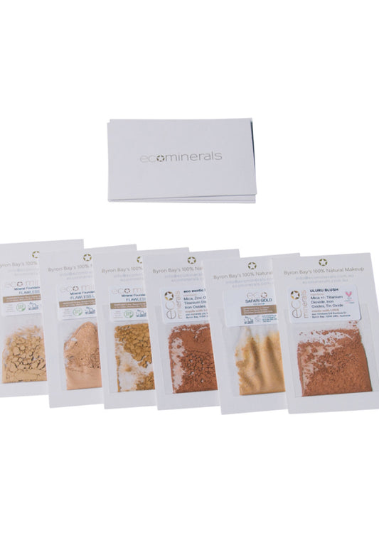 Eco Minerals Sample Set Matte Light Fair