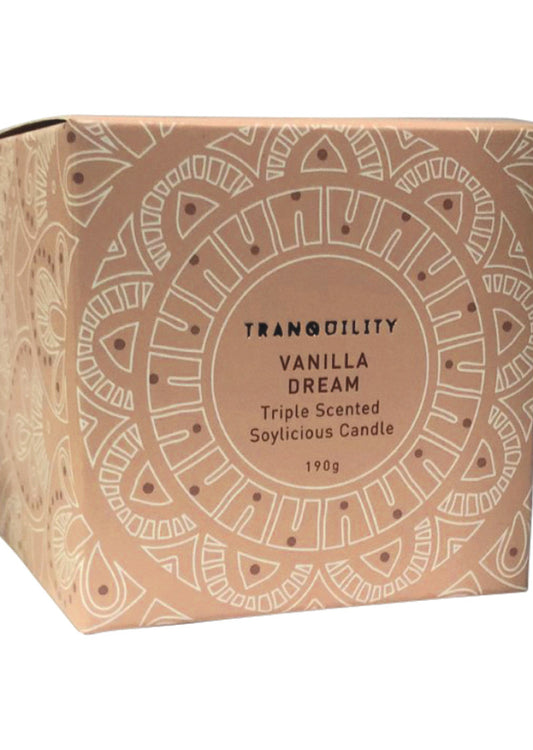 Distillery Soy Candle Tranquility Vanilla Dream 190g