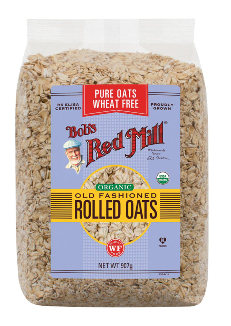 Bob's Red Mill Org Oats Rolled (old Fashioned) 907g