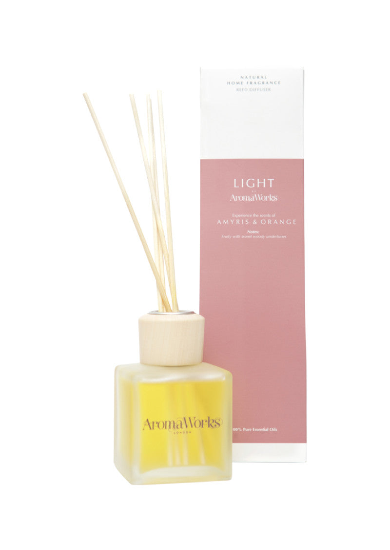 AromaWorks Light Reed Diffuser Amyris and Orange 100ml