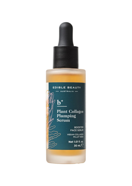 Edible Beauty Aus B Plus Serum Plant Collagen Plumping 30ml