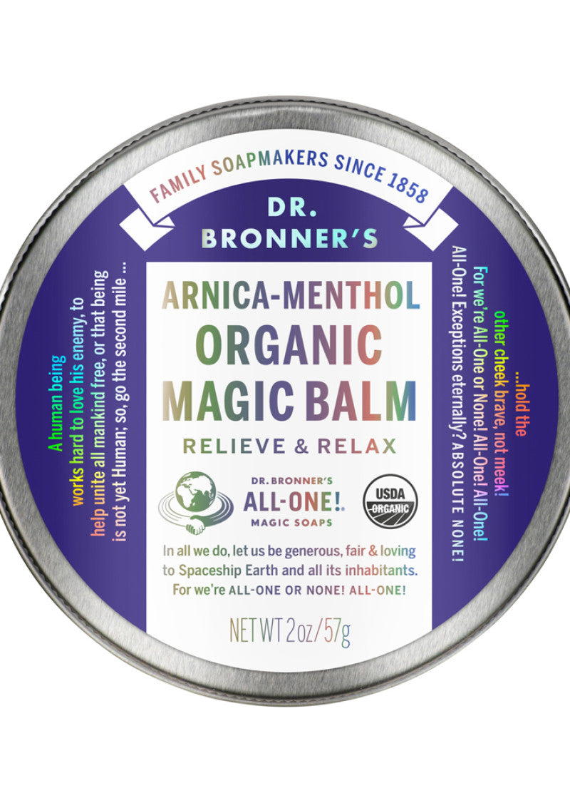 Dr. Bronner's Organic Magic Balm Arnica Menthol 57g