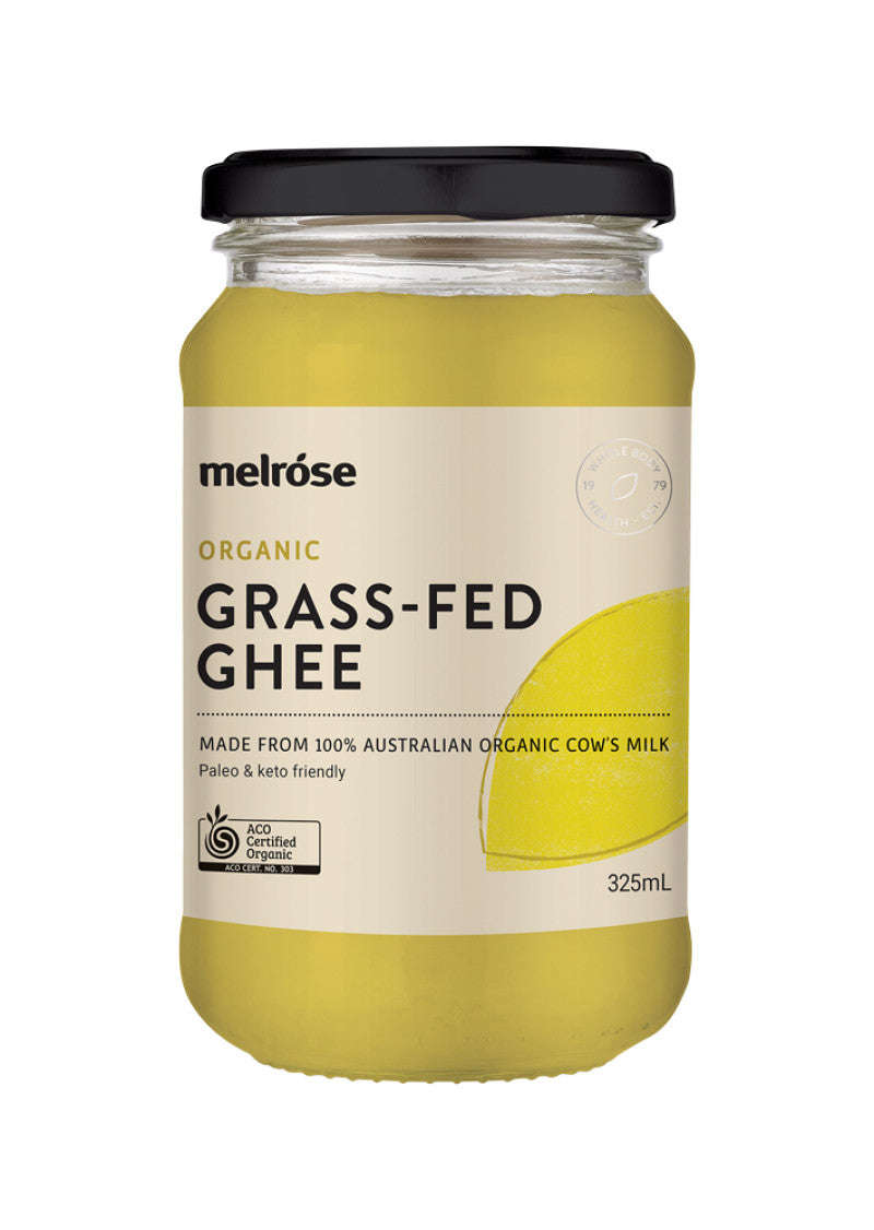 Melrose Organic Grass Fed Ghee 325ml