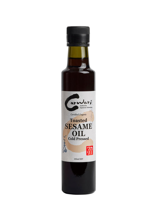 Carwari Org Sesame Oil Toasted 250ml