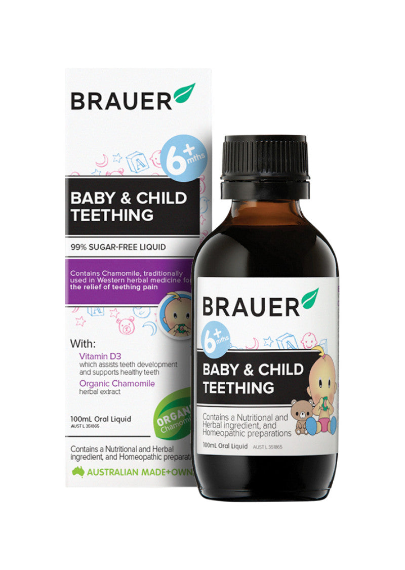 Baby&child Teething 100ml Brauer