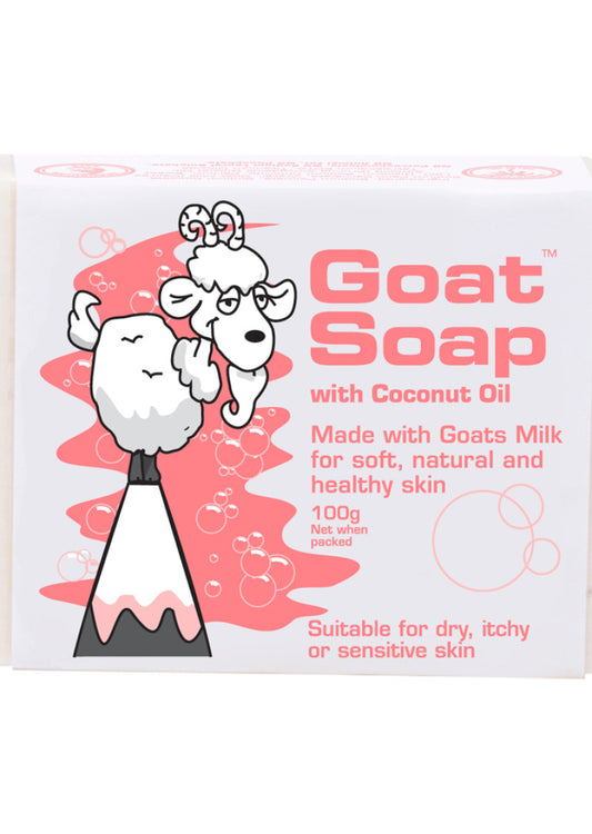 Goat Soap Aust Soap Bar Coconut 100g