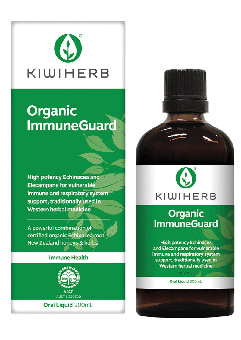 Kiwiherb Organic Immuneguard 200ml