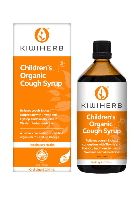 Kiwiherb Children's Organic Cough Syrup 200ml