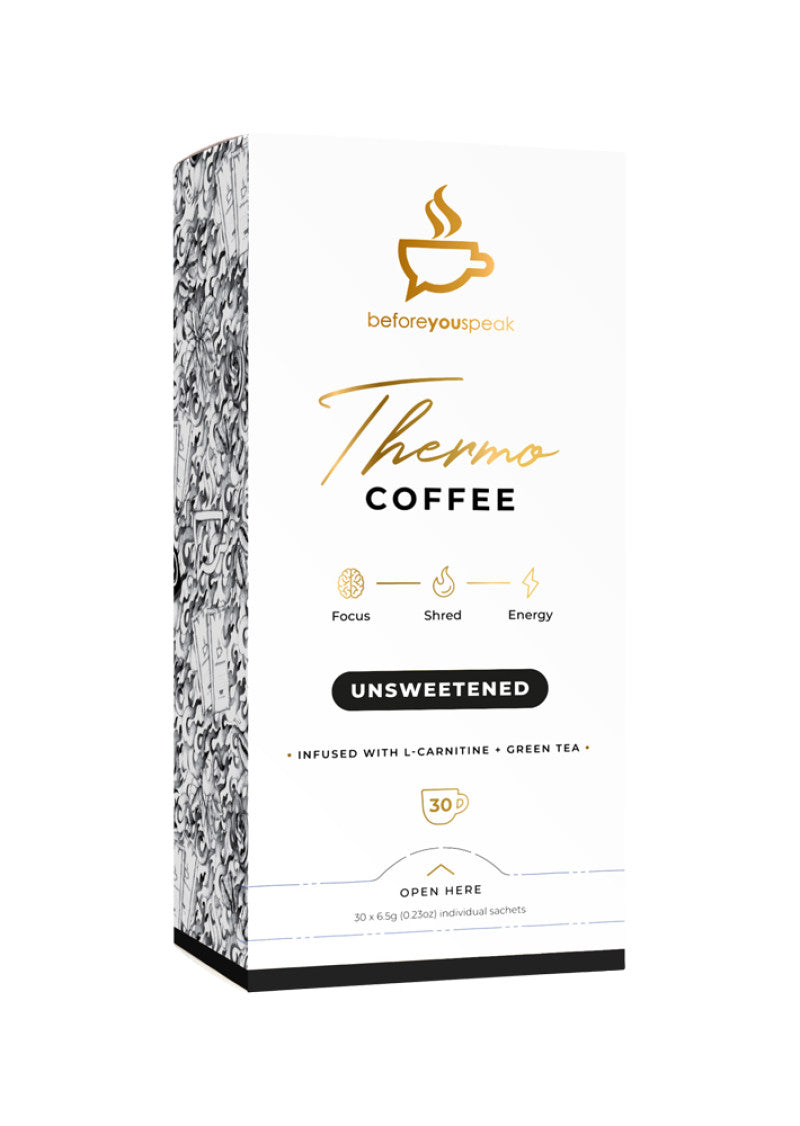 Before You Speak Coffee Thermo Unsweetened 6.5g x 30 Pack