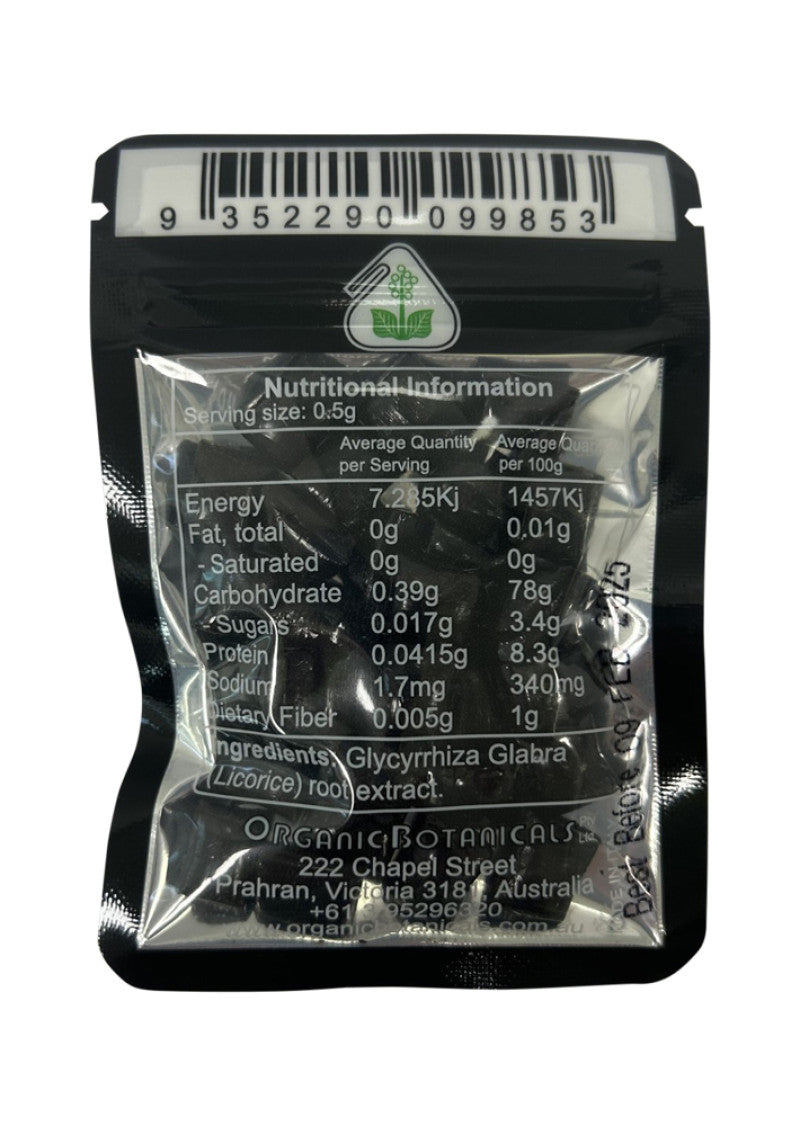 Organic Botanicals Pure Licorice Original Bag 20g