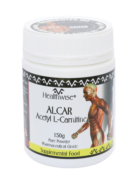 HealthWise ALCAR (Acetyl L Carnitine) 150g