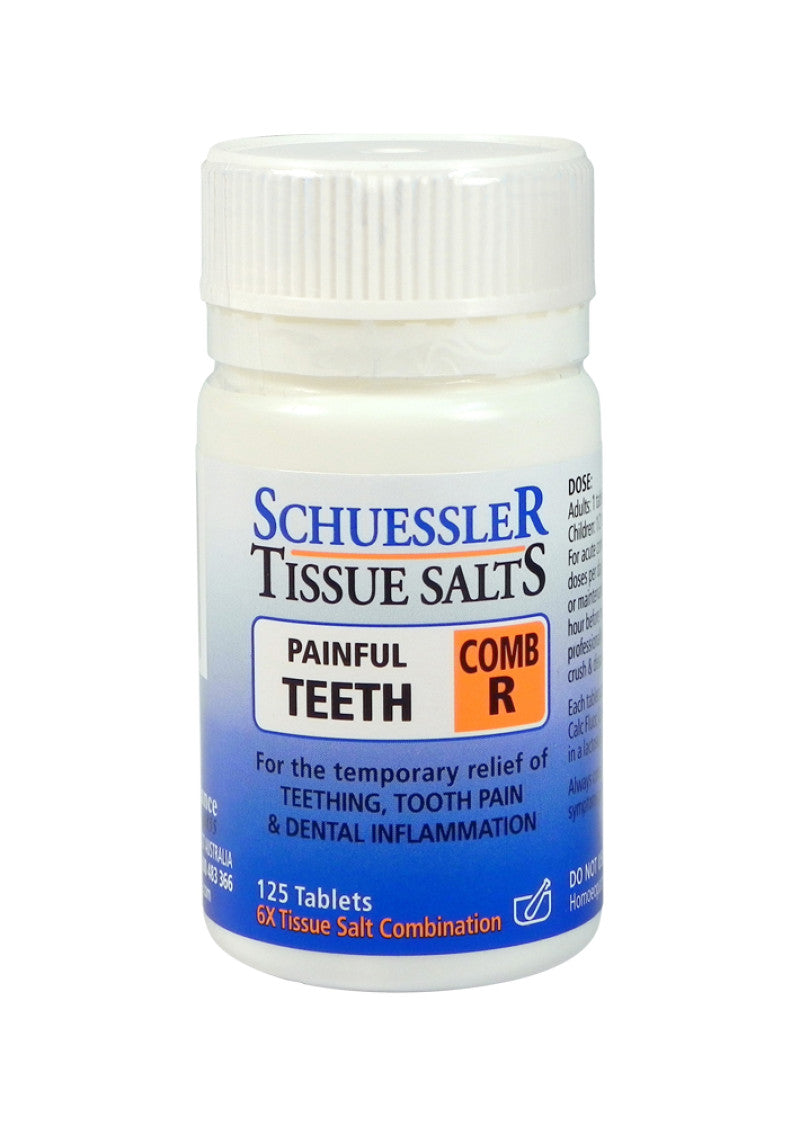 Martin Pleasance Tissue Salts Comb R (Painful Teeth) 125t