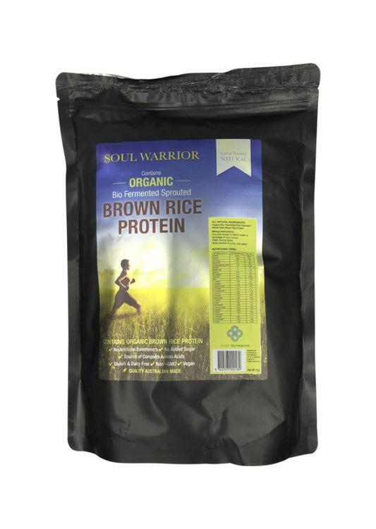 Wise Nut. Soul Warrior Protein Brown Rice Natural 1kg