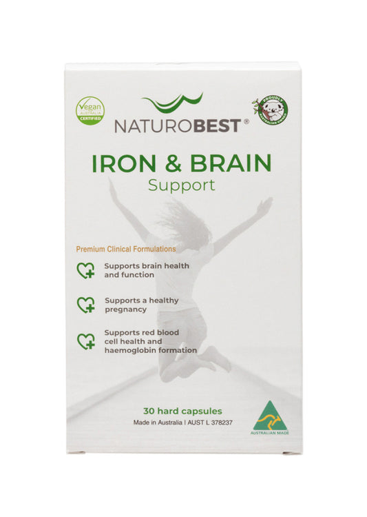 NaturoBest Iron and Brain Support 30c