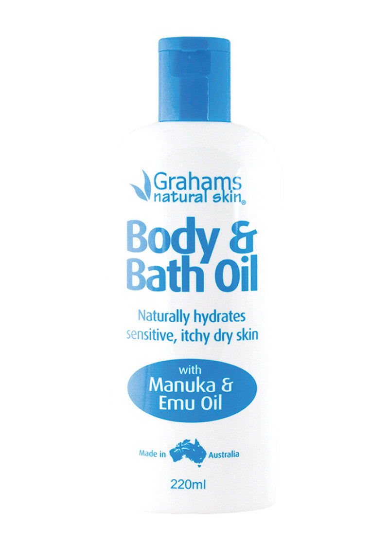 Grahams Natural Body and Bath Oil 220ml