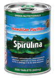 Green Nutritionals Spirulina Hawaiian Pacifica 500mg 2000t