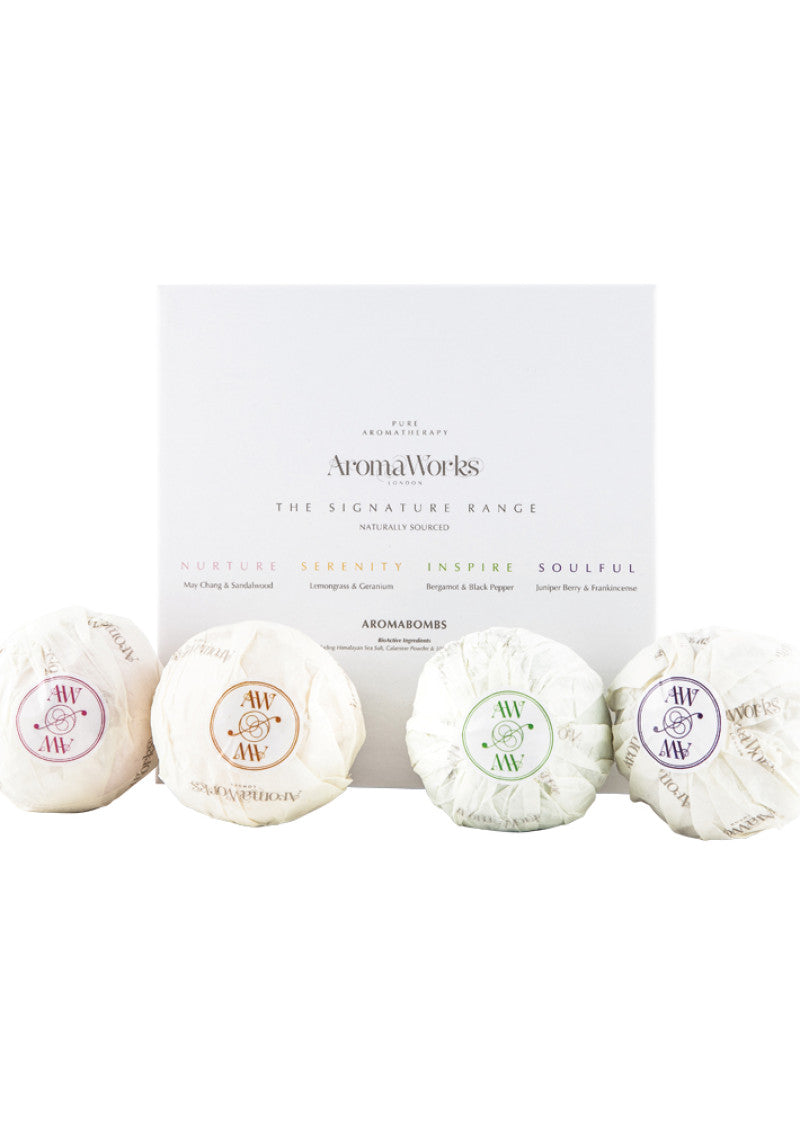 AromaWorks Gift Set AromaBomb Signature (Mixed) 250g x 4 Pack