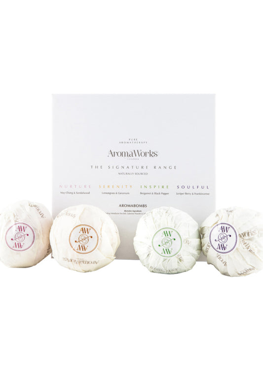 AromaWorks Gift Set AromaBomb Signature (Mixed) 250g x 4 Pack