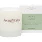 AromaWorks Light Candle Lemongrass and Bergamot Medium 220g