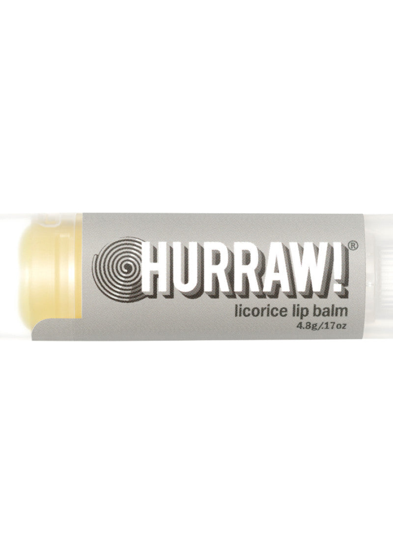 Hurraw! Org Lip Balm Licorice 4.8g