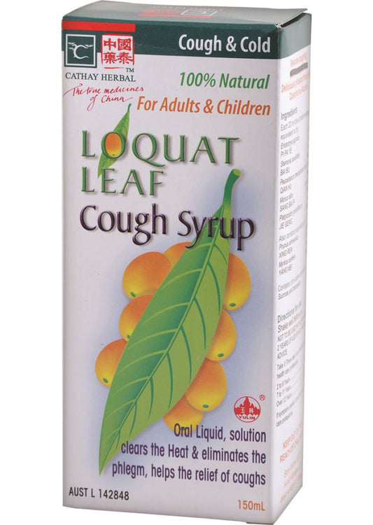 Cathay Herbal Loquat Leaf Cough Syrup 150ml