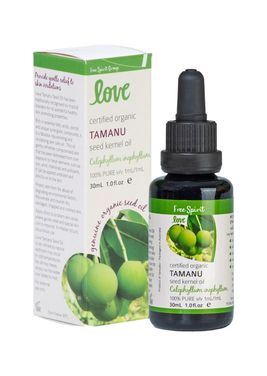 Byron Bay (Free Spirit) Love Org Tamanu Seed Kernel Oil 30ml