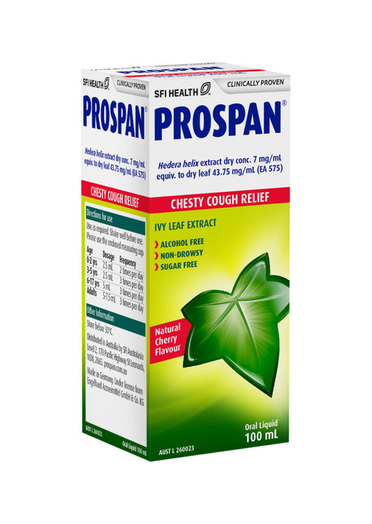 SFI Health Prospan Chesty Cough Relief 100ml