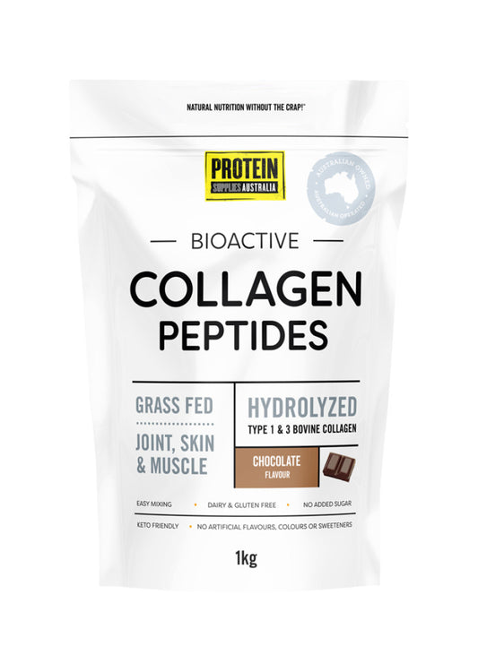 Protein Supplies Collagen Peptides Chocolate 1kg