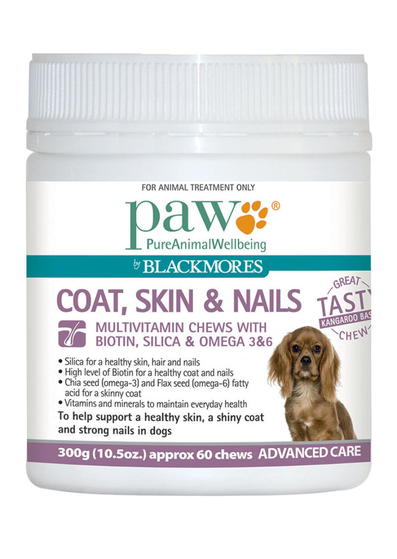 PAW Coat, Skin Plus Nails (Dog) 300g