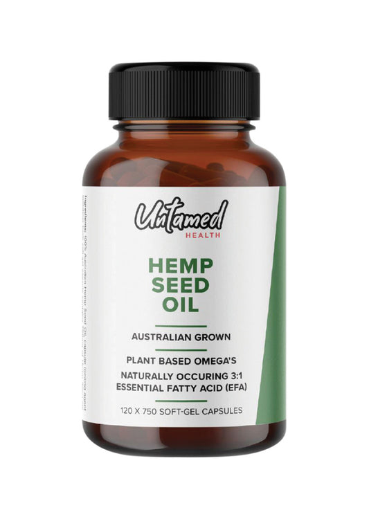 Untamed Health Hemp Seed Oil 120c