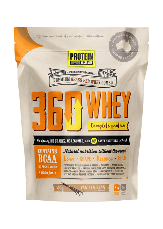 Protein Supplies Protein 360 Whey Vanilla 500g