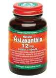 Green Nutritionals Natural Astaxanthin 12mg 20vc